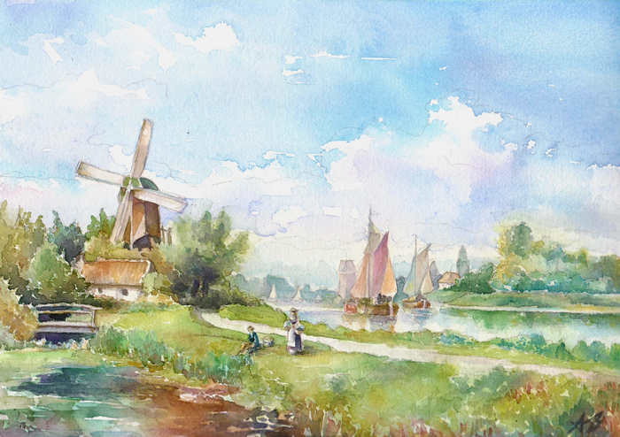 Встреча у мельницы