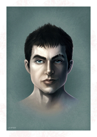 Random portrait color