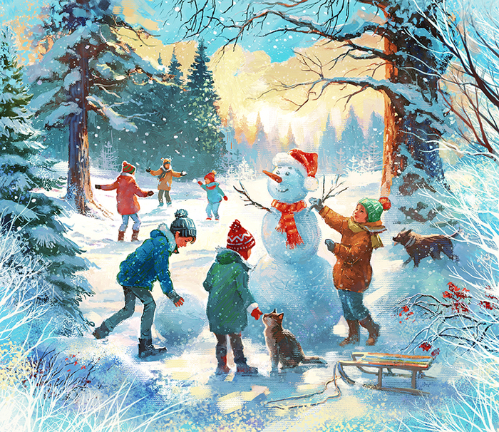 Зимнее солнце