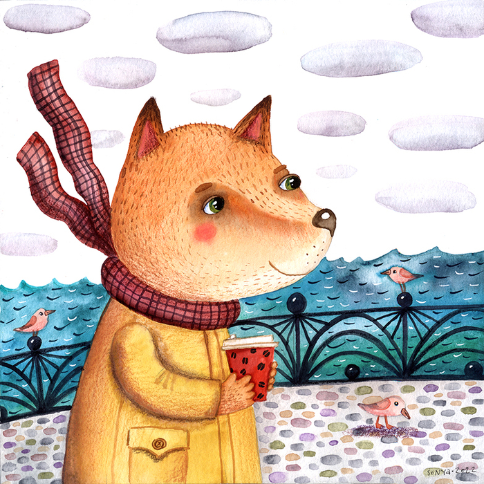 Кофе в красном стаканчике 🥤