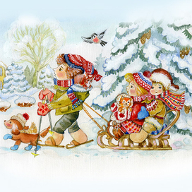 Лесные прогулки