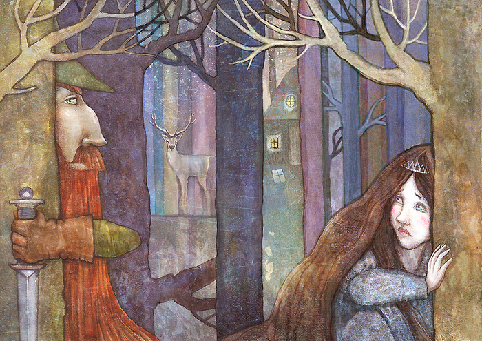 Белоснежка и охотник