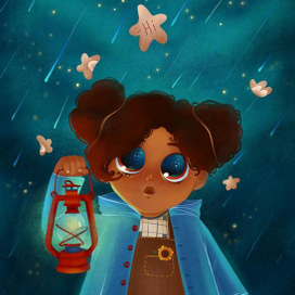 Детская книжная иллюстрация к книге "Маяк"