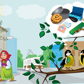 Разворот для журнала Spiridusii