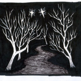 Старый сад.