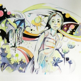 мокрые зонтики детства