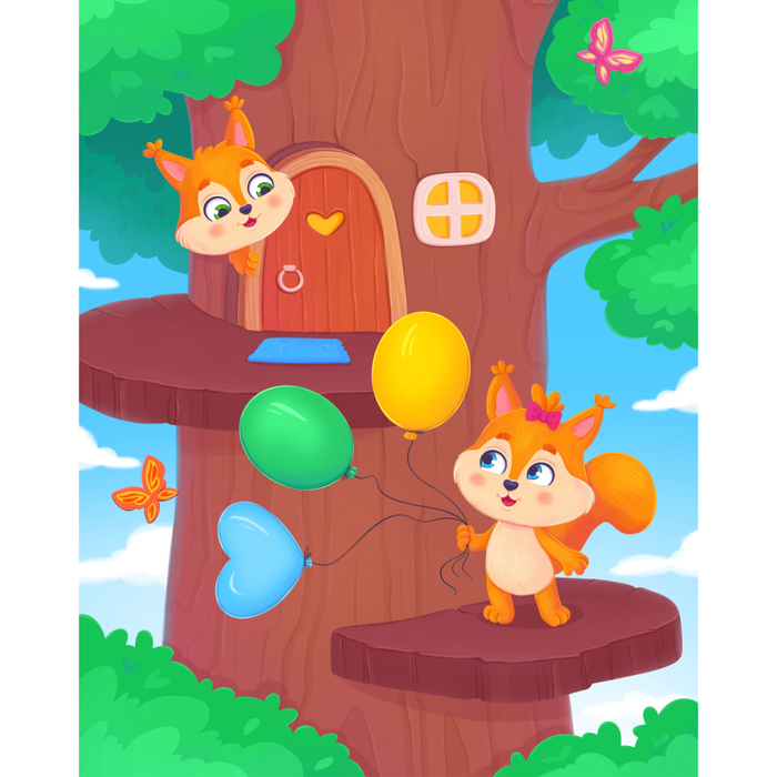 В гостях у белки