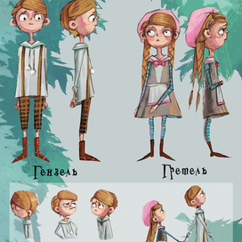 дизайн персонажей