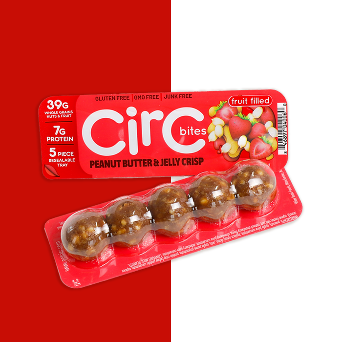 CirC Bites: Peanut, strawberry & peanut butter