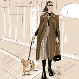 Fashion иллюстрация