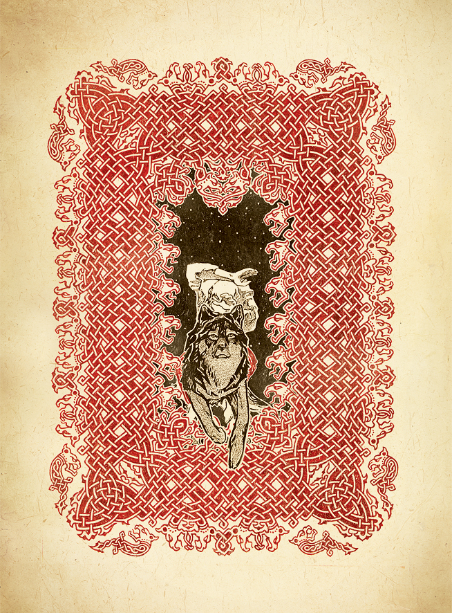 сказка (верхом на волке)