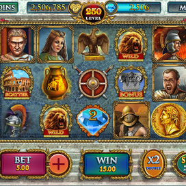 Игра слоты Рим