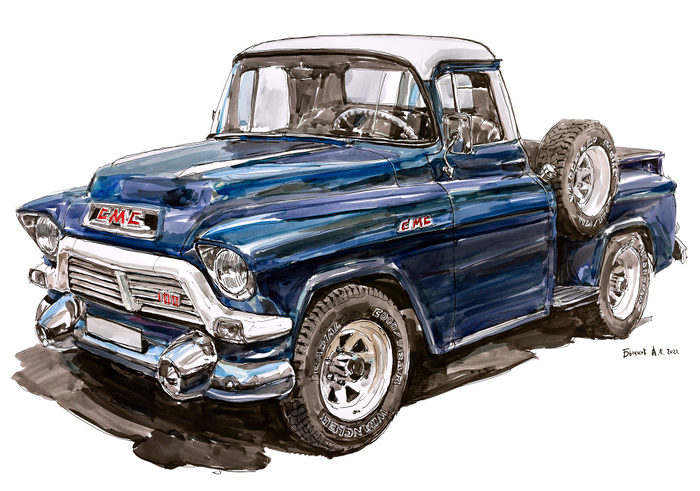 Chevrolet Truck 1957 GMC Standard 100
