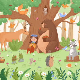 Весна в лесу