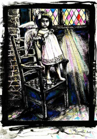 Ангел у окна.