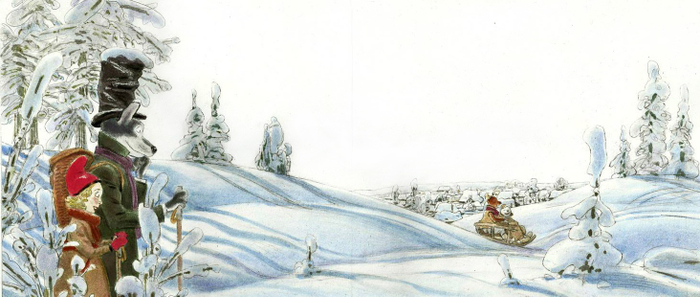 Мишка-ледышка (финальный разворот))