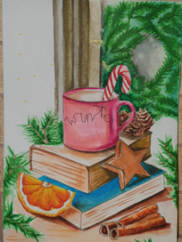 Зимняя иллюстрация