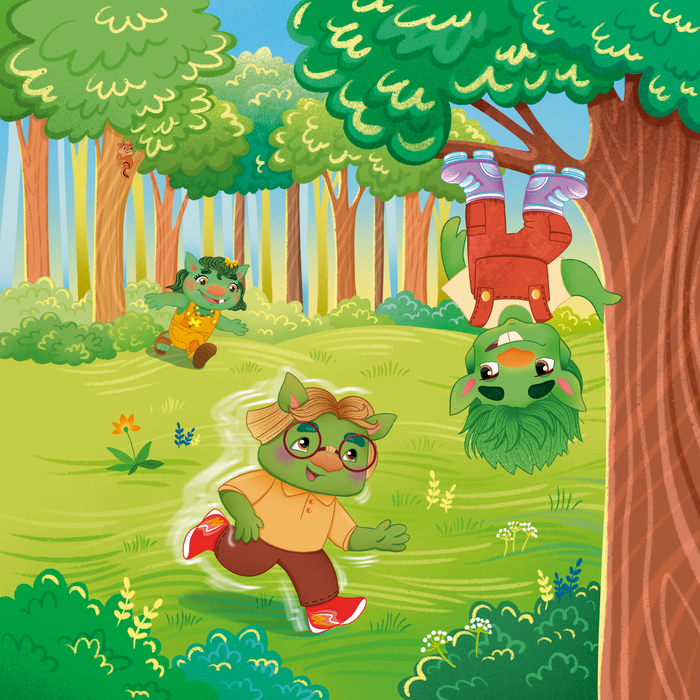 Детская книга о тролле Тилли