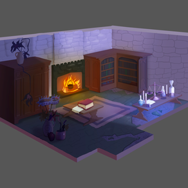 Дом алхимика (интерьер)