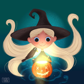 Halloween witch