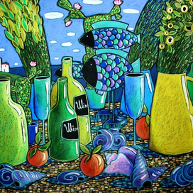 Натюр с ракушками ...