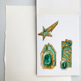 ювелирные скетчи