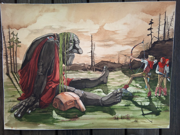 К сказке про троллей