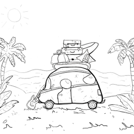 фургончик для путешествий