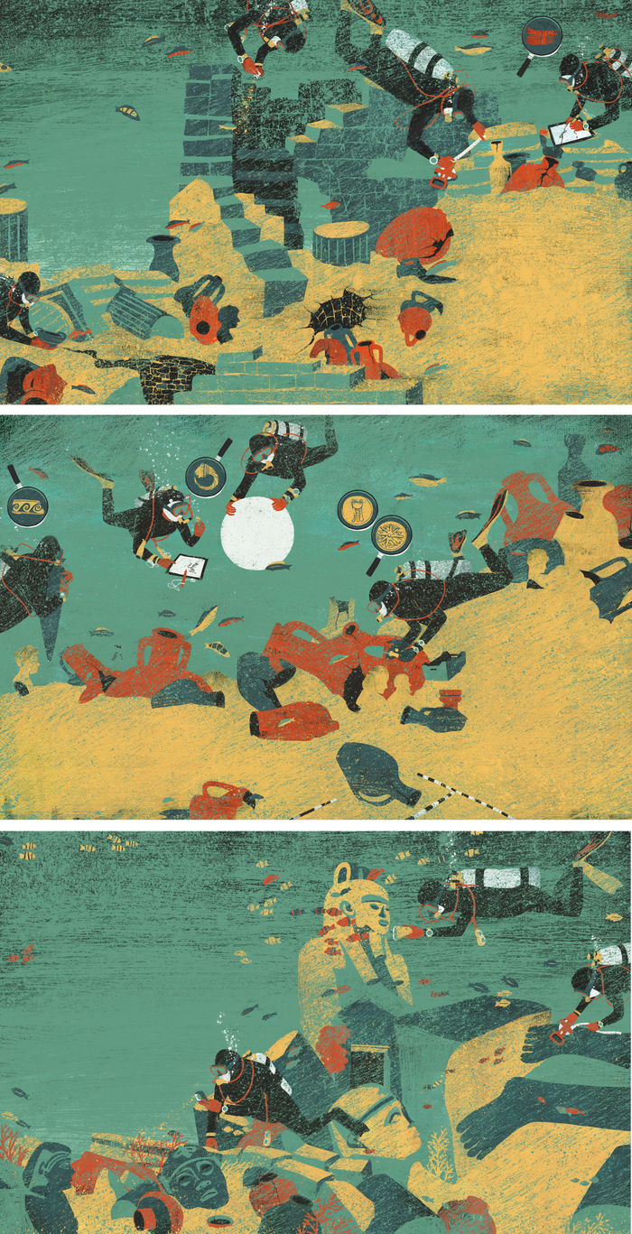 Иллюстрация для журнала "Улитка Коперника"