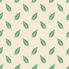 Паттерн тс листьями