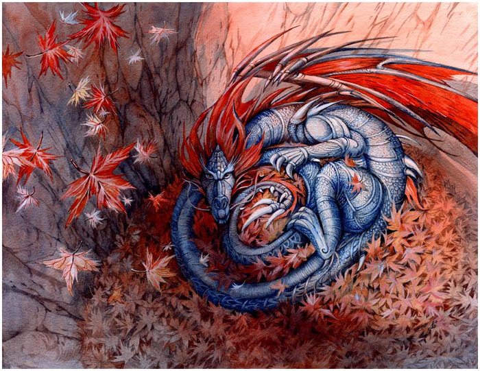 Дракон-осень