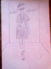 Коллекция В. Зайцева в Доме Мод 5