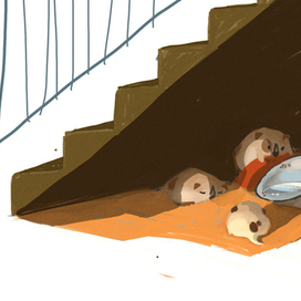 Щенята под платформой Крюково