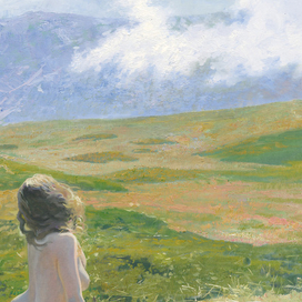 Девушка и облако