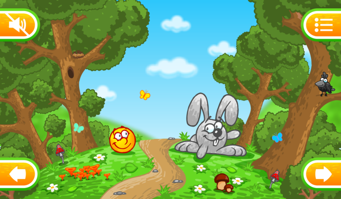 Интерактивная сказка Колобок на Андроид