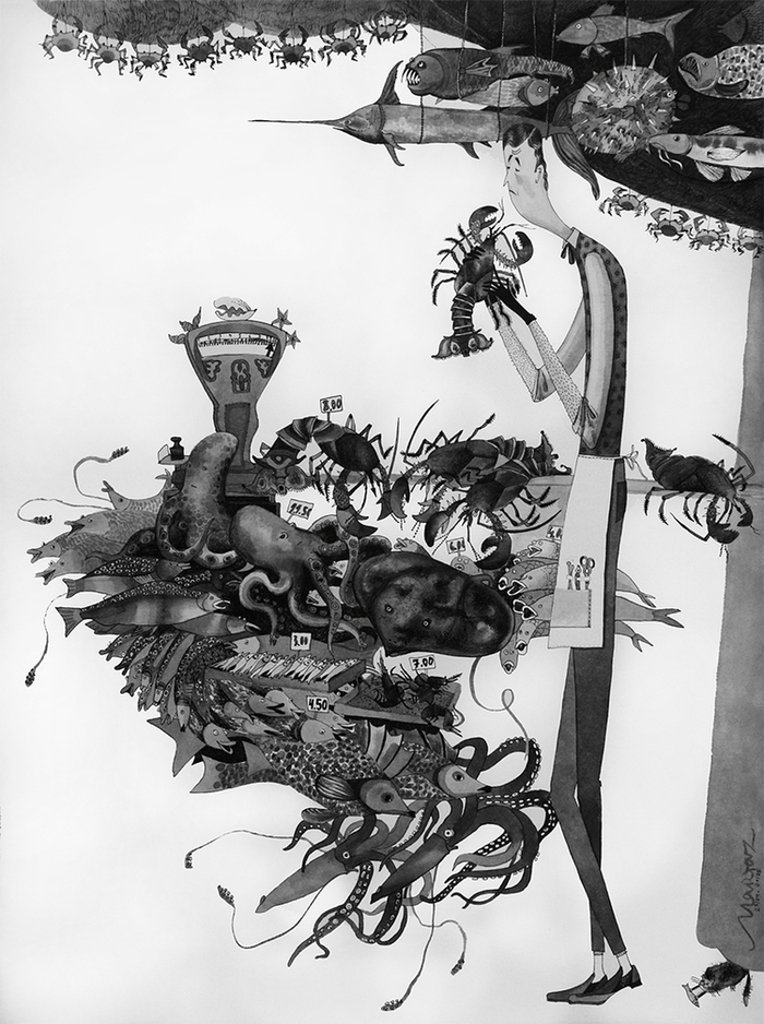 Рыбник (40х60см)