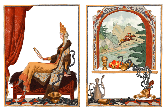 "Сказки Пушкина" (Сказка о мертвой царевне и о семи богатырях) изд. Лабиринт