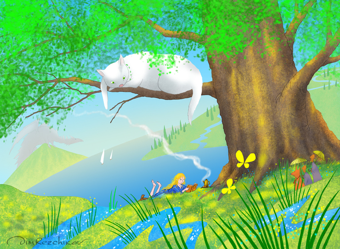 июль, жара...