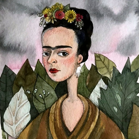 стилизованный портрет