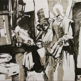 "Натюрморт с головой коня"