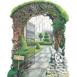 Таинственный сад. Арка.