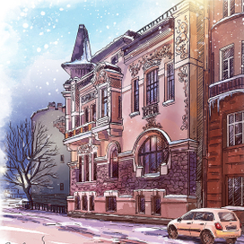 Зимний Петербург