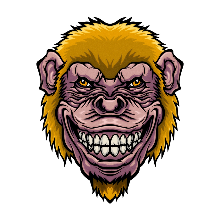 Обезьяна-улыбака