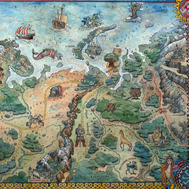 Сказочная Русь (карта)