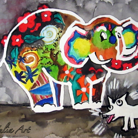 Слон и моська