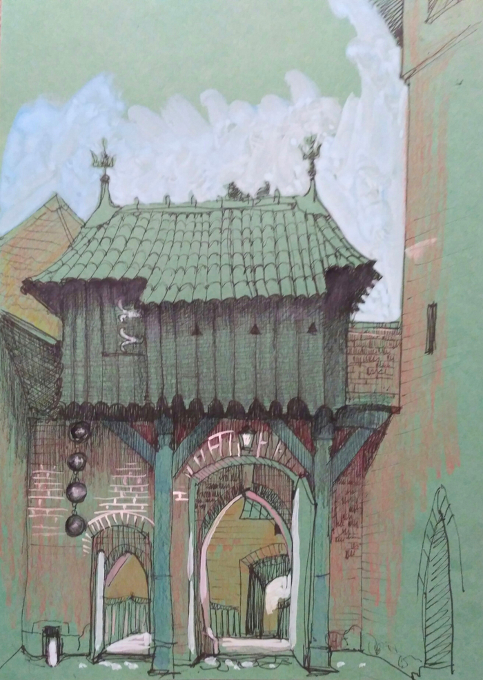 Замок рыцарей тевтонского ордена.