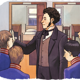 В садах лицея