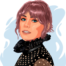 векторный портрет по фото на заказ, аватар