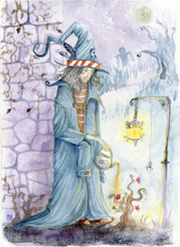 Госпожа Длиннорукая Колдунья и ее любимец