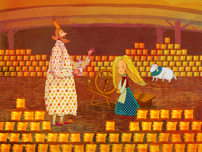 Rumpelstiltskin by Grimm Brothers & Imagination Stars